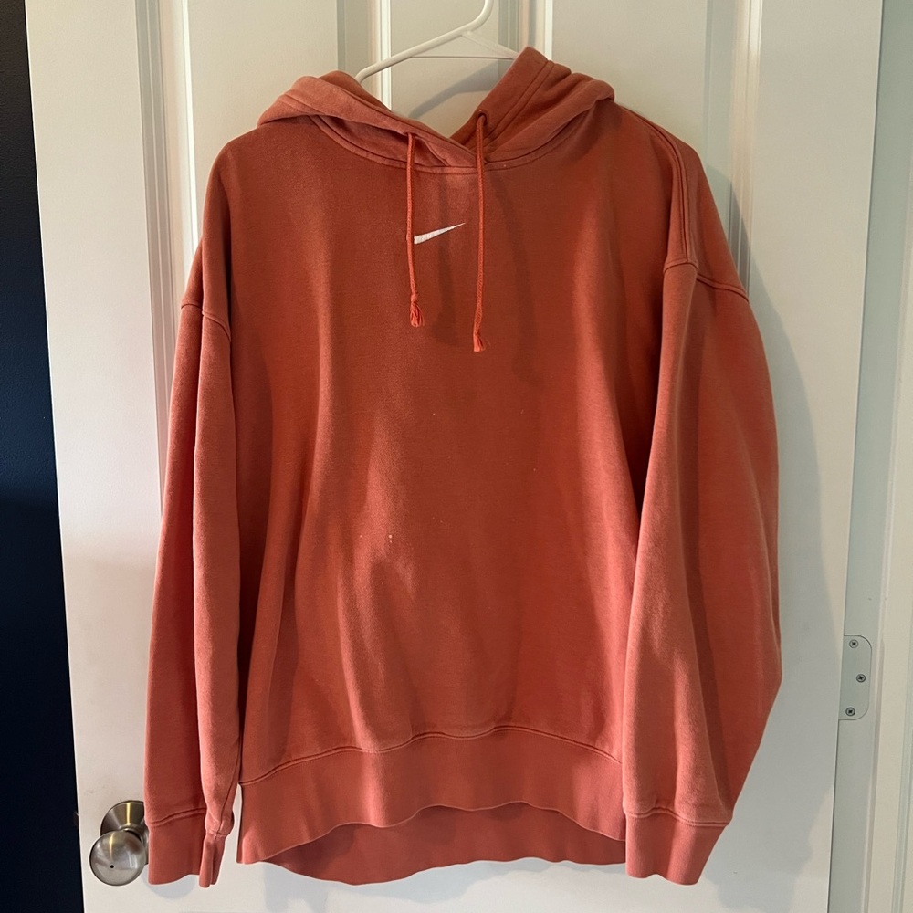 Nike Rust Orange Hoodie